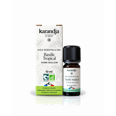 Huile essentielle bio BASILIC TROPICAL