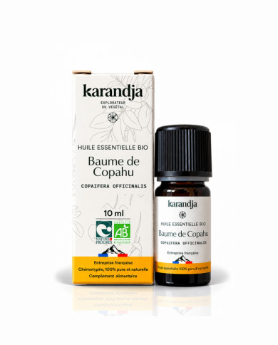 Huile essentielle bio BAUME DE COPAHU