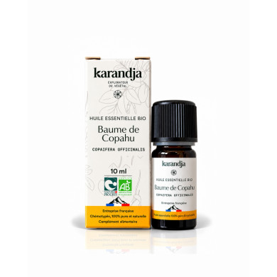 Huile essentielle bio BAUME DE COPAHU