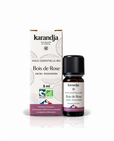 Huile essentielle bio BOIS DE ROSE