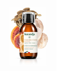 Extrait de Champignons Bio EQUILIBRE FEMININ, Agaricus - Reishi - Maïtaké