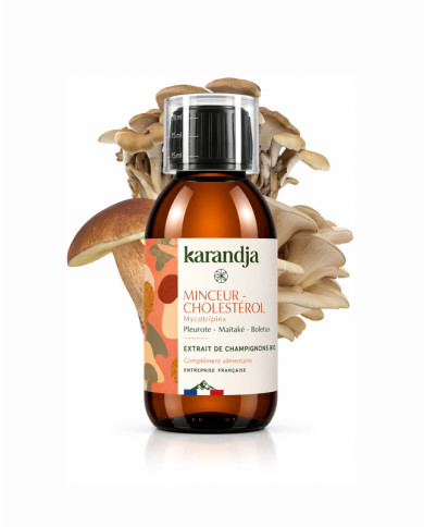 Extrait de Champignon Bio triplex MINCEUR CHOLESTEROL
150 ml