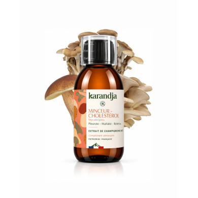 Extrait de Champignon Bio triplex MINCEUR CHOLESTEROL
150 ml