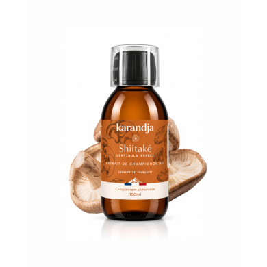 Extrait de Champignon Bio SHIITAKE
150 ml