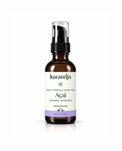 Huile végétale certifiée bio ACAI