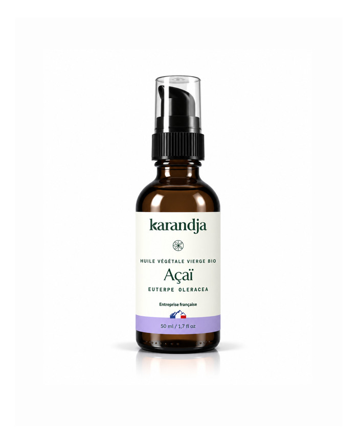 Huile végétale certifiée bio ACAI