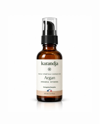 Huile végétale certifiée bio ARGAN