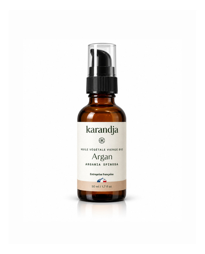 Huile végétale certifiée bio ARGAN