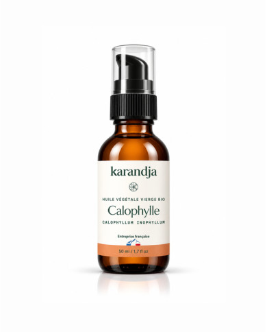 Huile végétale certifiée bio CALOPHYLLE