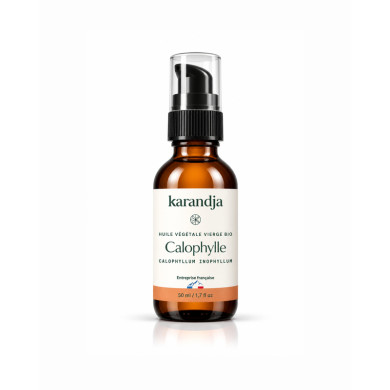 Huile végétale certifiée bio CALOPHYLLE
