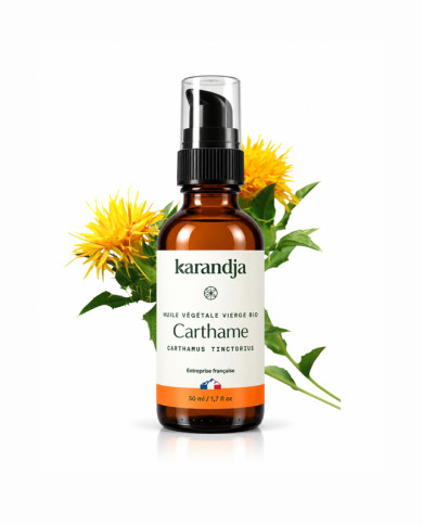 Huile végétale Bio CARTHAME Karandja 50ml