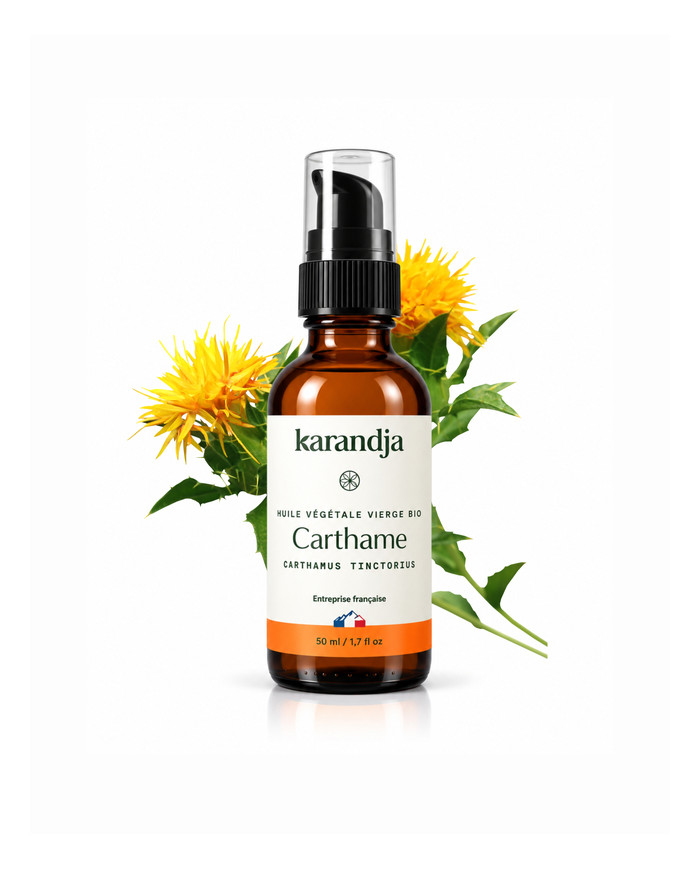 Huile végétale Bio CARTHAME Karandja 50ml