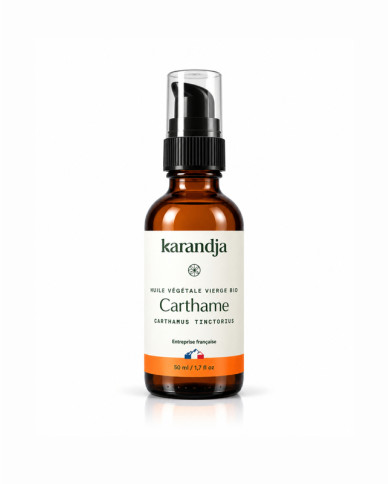 Huile végétale bio CARTHAME