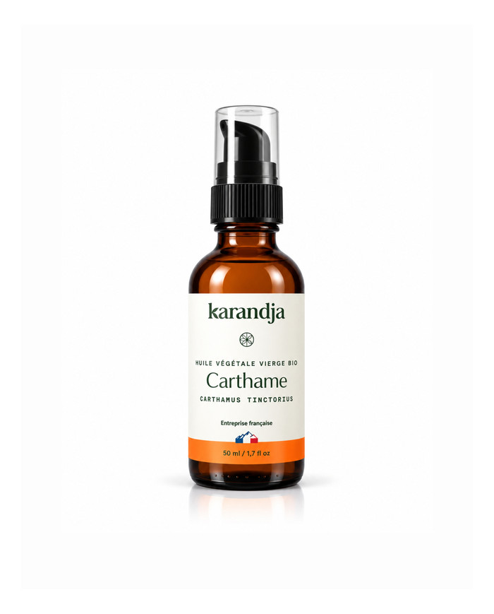 Huile végétale bio CARTHAME