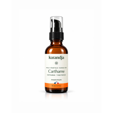Huile végétale bio CARTHAME