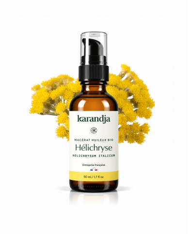 Macérat huileux bio HELICHRYSE Karandja 50ml 100 % origine France