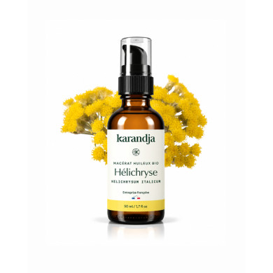 Macérat huileux bio HELICHRYSE Karandja 50ml 100 % origine France