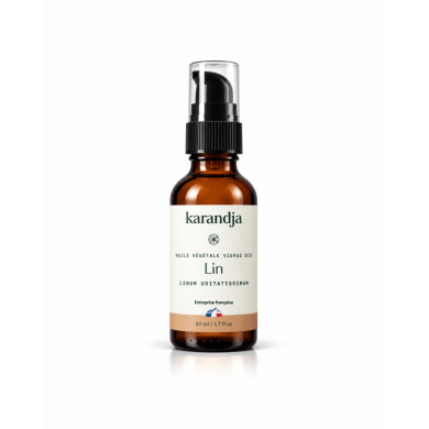 Huile végétale bio LIN