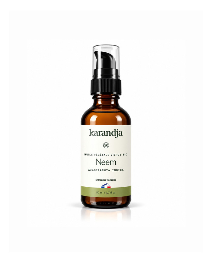 Huile végétale certifiée bio NEEM