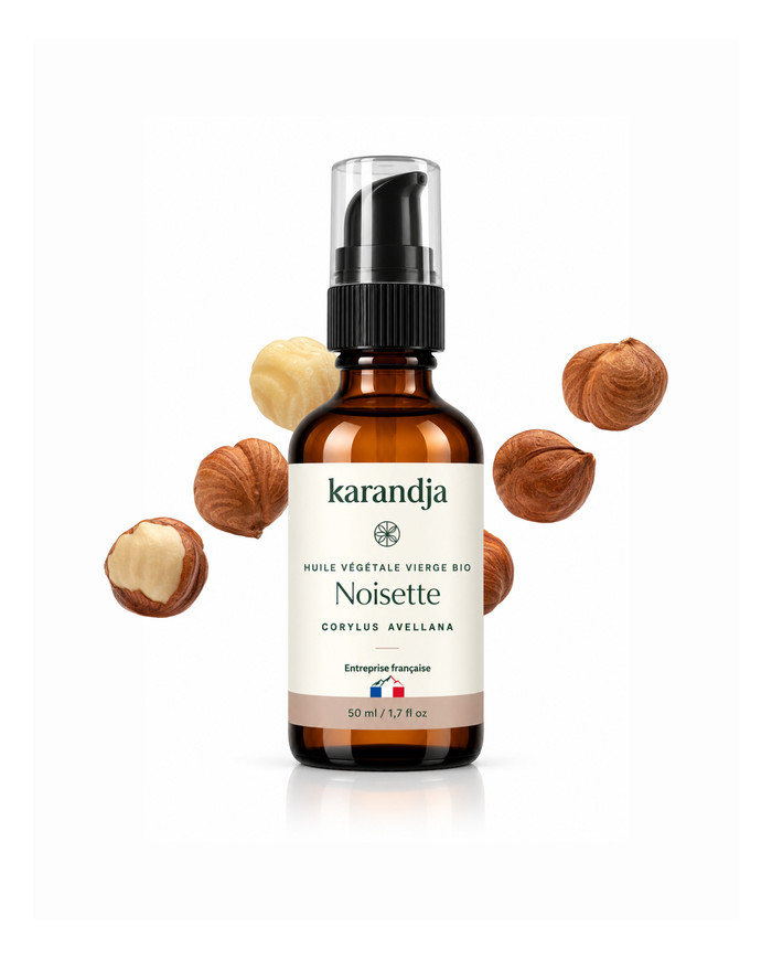 Huile végétale bio NOISETTE