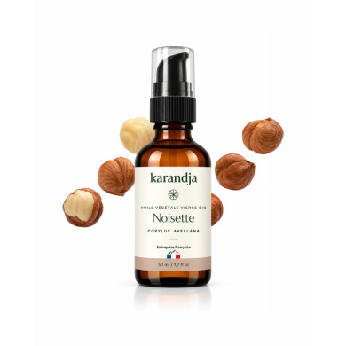 Huile végétale bio NOISETTE