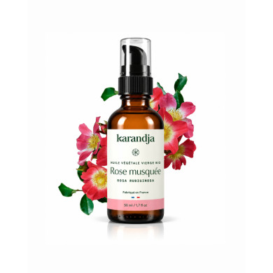 Huile végétale bio ROSE MUSQUEE Karandja 50ml