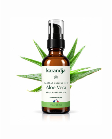 Macérat huileux bio ALOE VERA Karandja 50ml