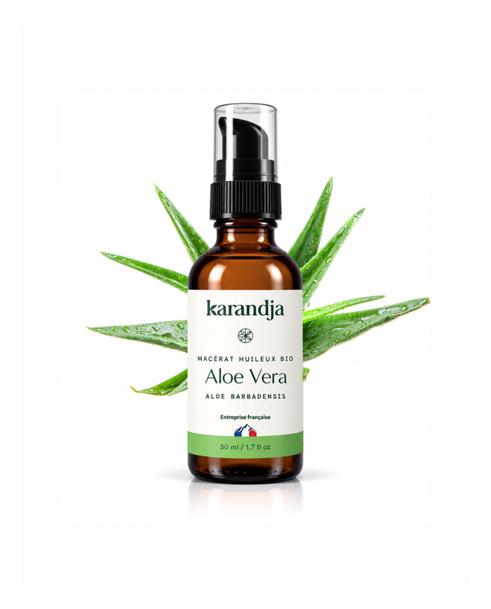 Macérat huileux bio ALOE VERA Karandja 50ml