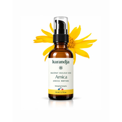 Macérat huileux bio ARNICA Karandja 50ml 100 % origine France