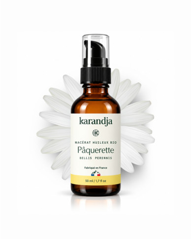 Macérat huileux bio PAQUERETTE Karandja 50ml 100 % origine France
