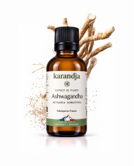 Extrait liquide de plante Bio ASHWAGANDHA Karandja 50ml