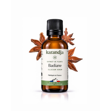 Extrait liquide de plante Bio BADIANE Karandja 50ml