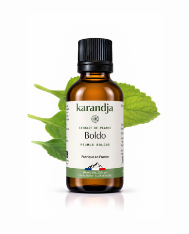 Extrait liquide de plante Bio  BOLDO Karandja 50ml