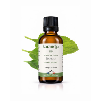 Extrait liquide de plante Bio  BOLDO Karandja 50ml