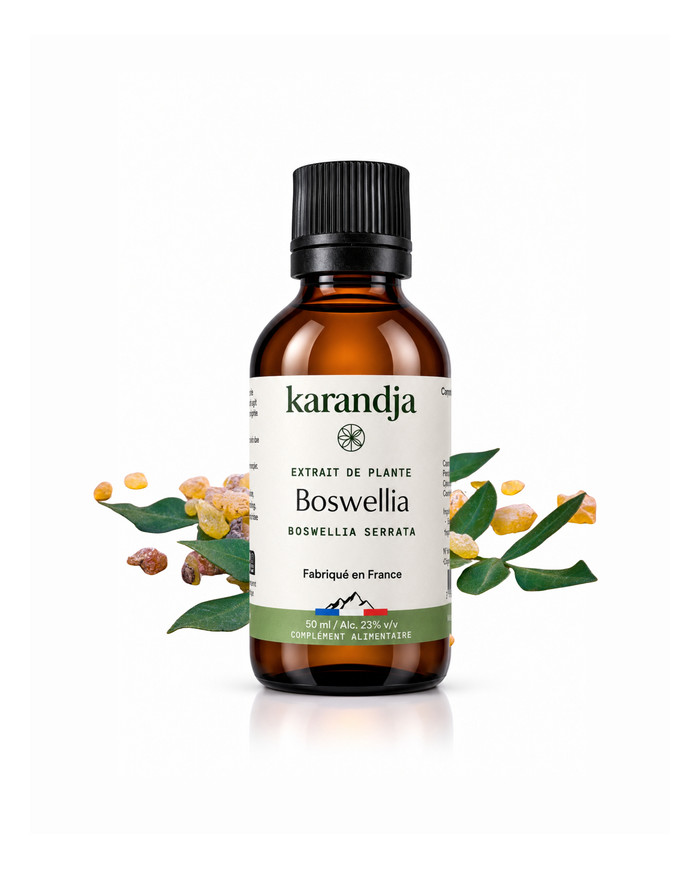 Extrait liquide de plante Bio BOSWELLIA Karandja 50ml
