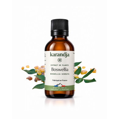 Extrait liquide de plante Bio BOSWELLIA Karandja 50ml