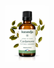 Extrait liquide de plante Bio  CARDAMOME Karandja 50ml