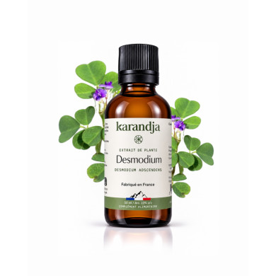 Extrait liquide de plante Bio  DESMODIUM Karandja 50ml