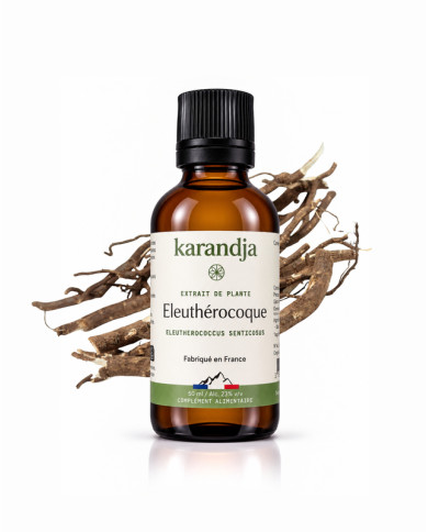 Extrait liquide de plante Bio ELEUTHEROCOQUE Karandja 50ml