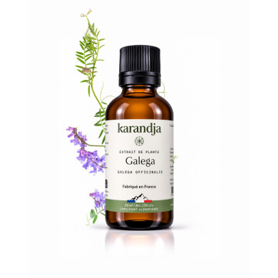 Extrait liquide de plante Bio GALEGA Karandja 50ml