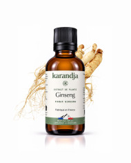 Extrait liquide de plante Bio  GINSENG Karandja 50ml