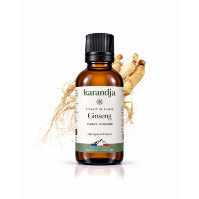 Extrait liquide de plante Bio  GINSENG Karandja 50ml