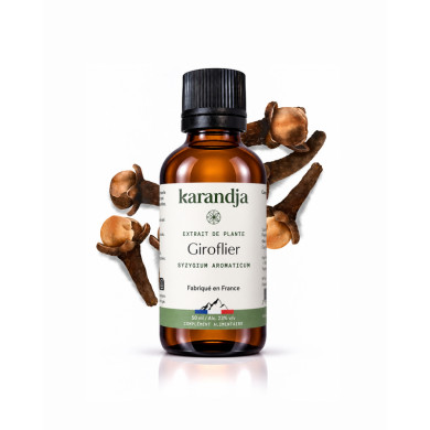 Extrait liquide de plante Bio GIROFLIER Karandja 50ml