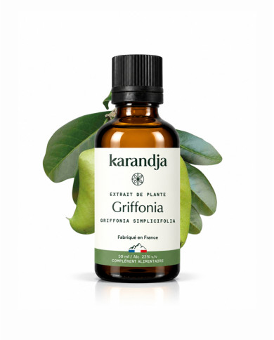 Extrait liquide de plante Bio GRIFFONIA Karandja 50ml