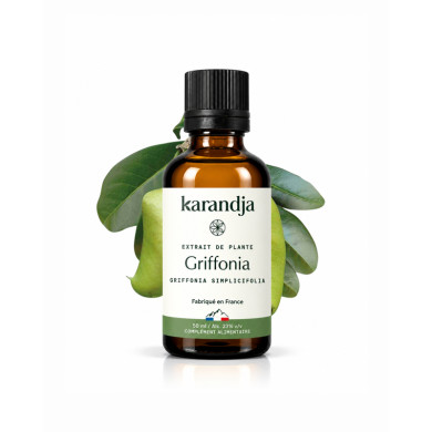 Extrait liquide de plante Bio GRIFFONIA Karandja 50ml