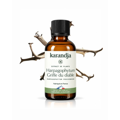 Extrait liquide de plante Bio  HARPAGOPHYTUM Karandja 50ml