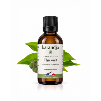 Extrait liquide de plante Bio THE VERT Karandja 50ml