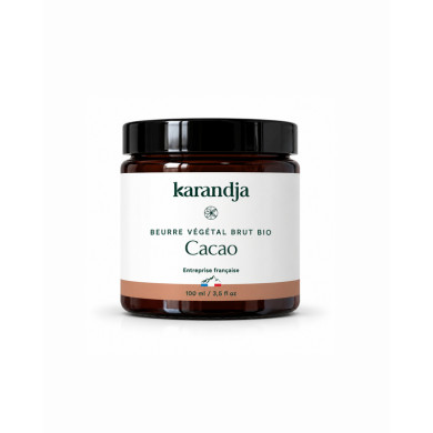 Beurre végétal certifié bio CACAO