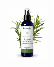 Eau florale Bio ROMARIN VERBENONE Karandja 200ml, origine France, buvable, sans conservateurs ni additifs.