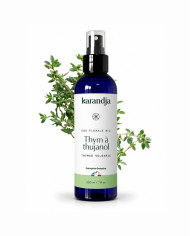 Eau florale Bio THYM A THUJANOL Karandja 200ml, origine France, buvable, sans conservateurs ni additifs.